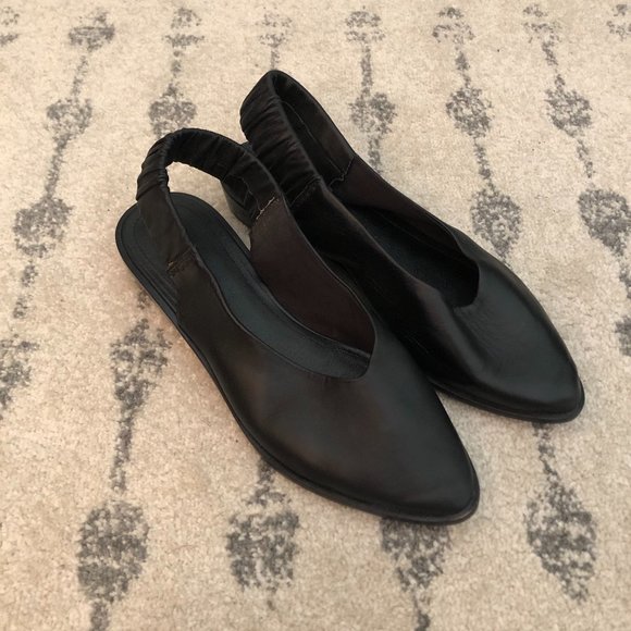 Kelsi Dagger Shoes - Kelsi Dagger Alton slingback flats black